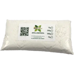 Arcilla Bentonita 250g  1Kg