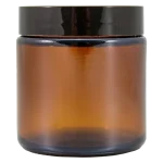 Frasco de Vidrio Ámbar para Vela 100ml