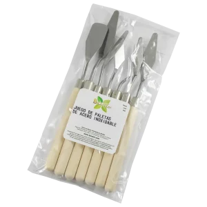 Juego de Paletas de Acero Inoxidable