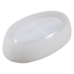 Molde de Silicón Vasija Elíptica Para Contenedor