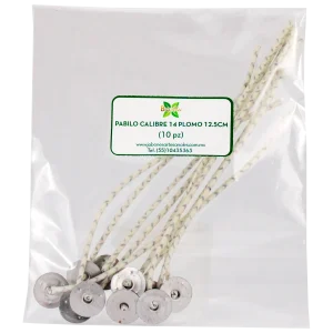 Pabilo de Plomo Calibre 14 de 12.5cm (10pza)